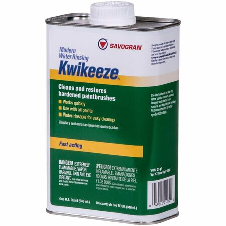 SAVOGRAN Kwikeeze 1 Qt. Ready To Use Liquid Methylene Chloride Free Cleaner 01272
